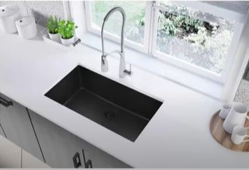 best black undermount kitchen sink 
