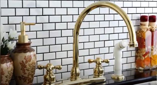 Brass Kitchen Faucet Selection 