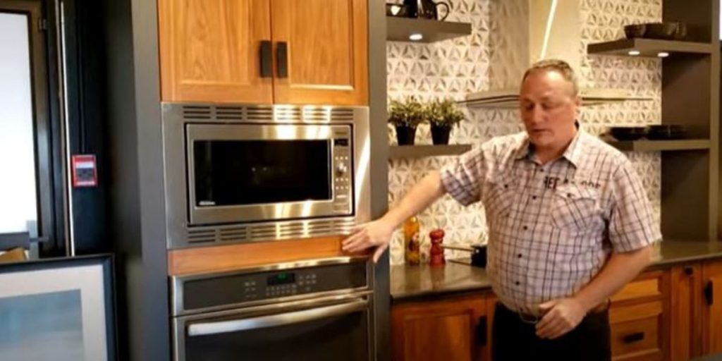How to determine the best place for a microwave in a small kitchen