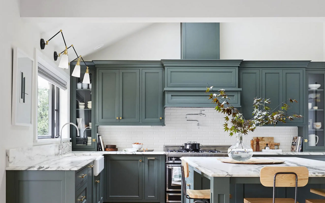 Best Paint for Kitchen Cabinets Satin Or Semi-Gloss